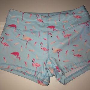 Savage Barbell flamingo shorts size M